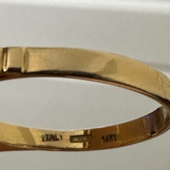 Italy 561 NA 14 Kt. Cameo Ring (approx. size 9) - Picture 3 of 4